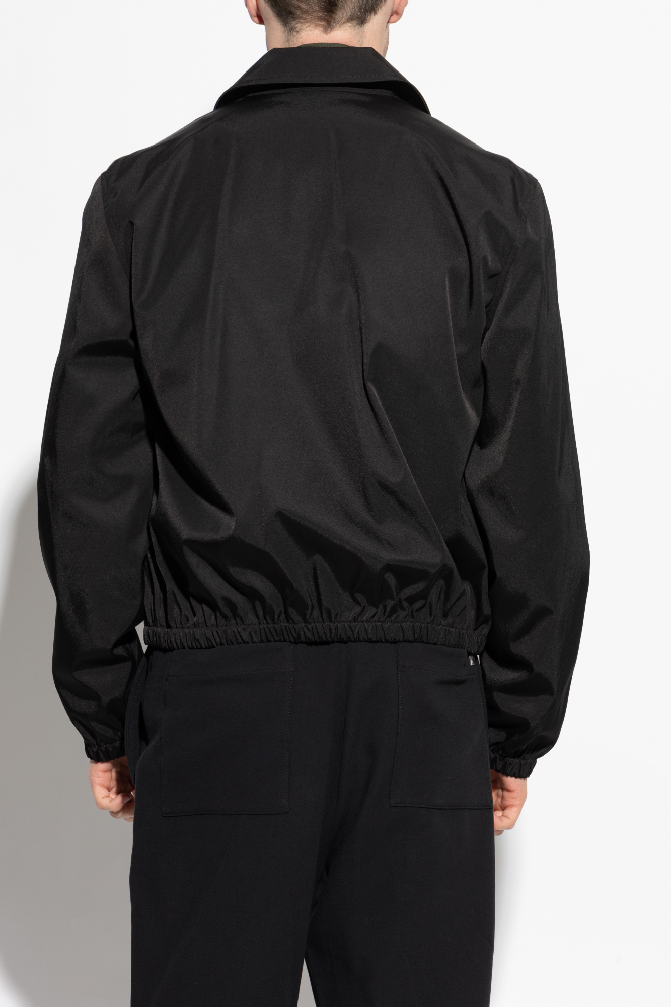 Black Ami Alexandre Mattiussi Buttoned Jacket | AMI PARIS
